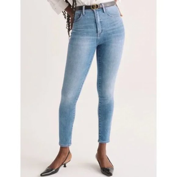DENIM FORUM The Lola High Rise Skinny Jeans- Size 24W, 26L (NWOT) - Picture 1 of 7